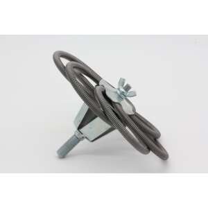 Federb&uuml;rste - verstellbar - Stahl - 120-220 mm