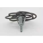 Federbürste - verstellbar - Stahl - 120-220 mm