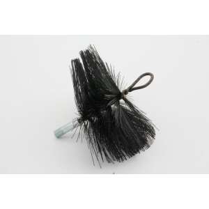 Rohrb&uuml;rste - Kunststoff - mit &Ouml;se - M12 - &Oslash; 160 - 0,5mm