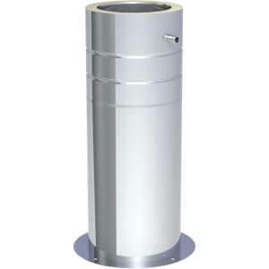 DW-FU &Oslash; 80 mm Teleskopst&uuml;tze 250-690 mm mit Teleskopkopf mit Kondensatablauf seitlich und 1/2&ldquo; Nippel