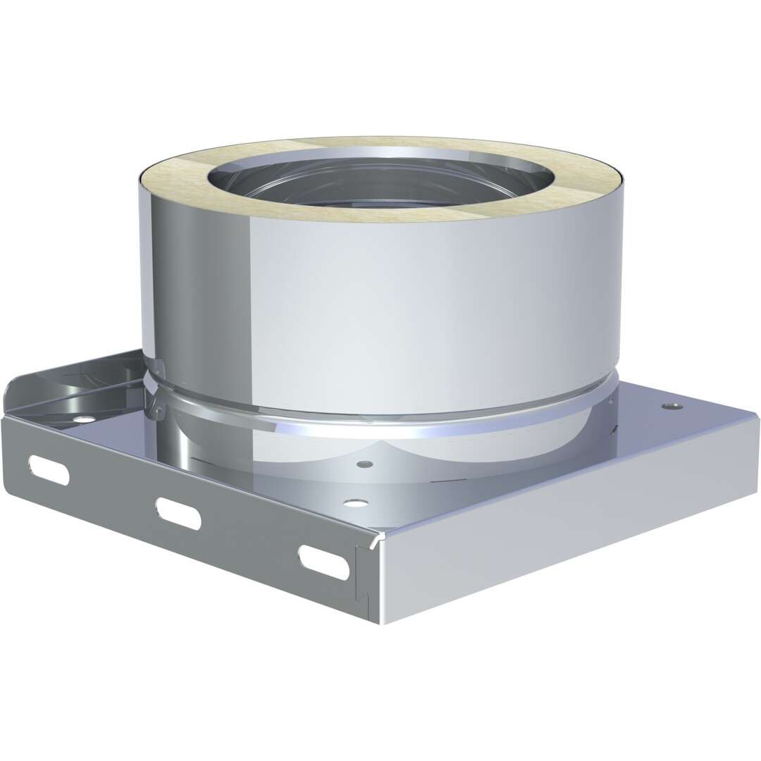 DW-FU Ø 80 mm Grundplatte geschlossen