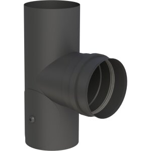 Pelletofenrohr T-Stück 90° - Ø 80 mm -...