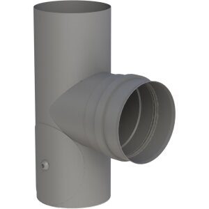 Pelletofenrohr T-Stück 90° - Ø 100 mm -...