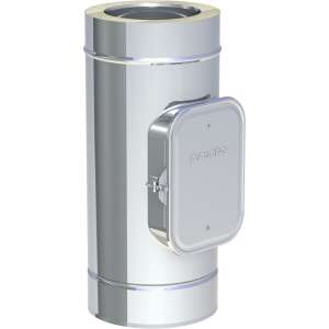 DW-FU &Oslash; 130 mm Revisionselement ausgehalst, eckige &Ouml;ffnung 210x140 mm