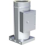 DW-FU Ø 160 mm Revisionselement mit integrierter Grundplatte und Kondensatablauf