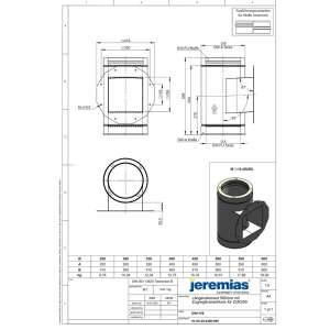 DW-FU &Oslash; 250 mm Zugbegrenzeranschluss f&uuml;r ZUK250 (SG/SG-E)