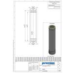DW-FU Ø 80 mm Längenelement 1000 mm