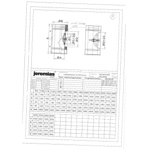 DW-FU Ø 100 mm Längenelement mit Revision...