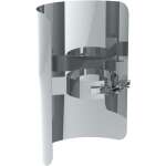 Pelletofenrohr Strahlungsschutz für Längenelement 25 cm - Ø 80 mm - Edelstahl