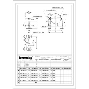 DW-FU Ø 80 mm Wandhalter Design Plus verstellbar...