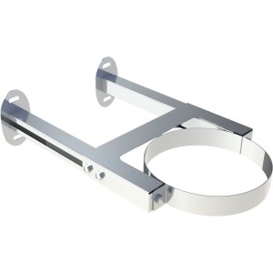 DW-FU Ø 160 mm Wandhalter Design Plus verstellbar...