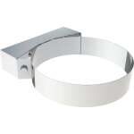 DW-FU Ø 80 mm Kopfteil für Wandhalter inklusive Bänder