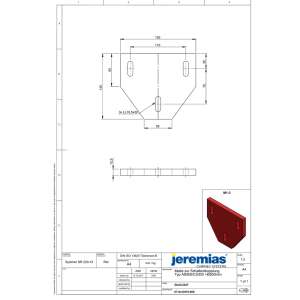 DW-FU Matte zur Schallentkopplung passend für DW45,...