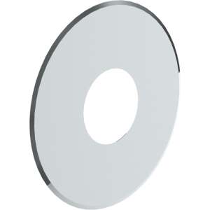 Pelletofenrohr Wandrosette geschlossen &Oslash; 80 mm - Edelstahl