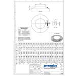 DW-FU Ø 160 mm Wetterkragen/Wandrosette