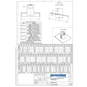 DW-FU &Oslash; 80 mm Dachdurchf&uuml;hrung 5-15&deg; mit Wetterkragen