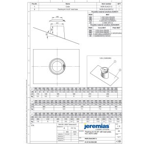 DW-FU Ø 115 mm Dachdurchführung 16-25°...