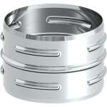 Ø 120 mm Ofenrohr Steckverbinder Stahl