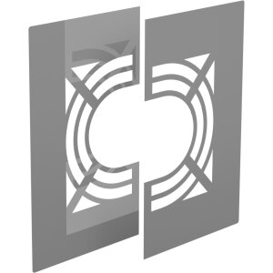 DW-FU Ø 115 mm Deckenblende für...
