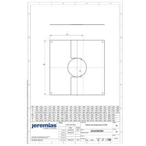 DW-FU &Oslash; 80 mm Wand-/Deckenblende zweiteilig 0-30&deg;