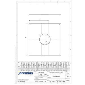 DW-FU Ø 130 mm Wand-/Deckenblende zweiteilig...