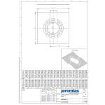 DW-FU Ø 80 mm Deckenblende für Hinterlüftung zweiteilig 0-30°