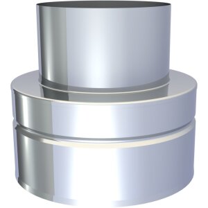 DW-FU Ø 150 mm Übergang DW-FU/EW-FU glatt