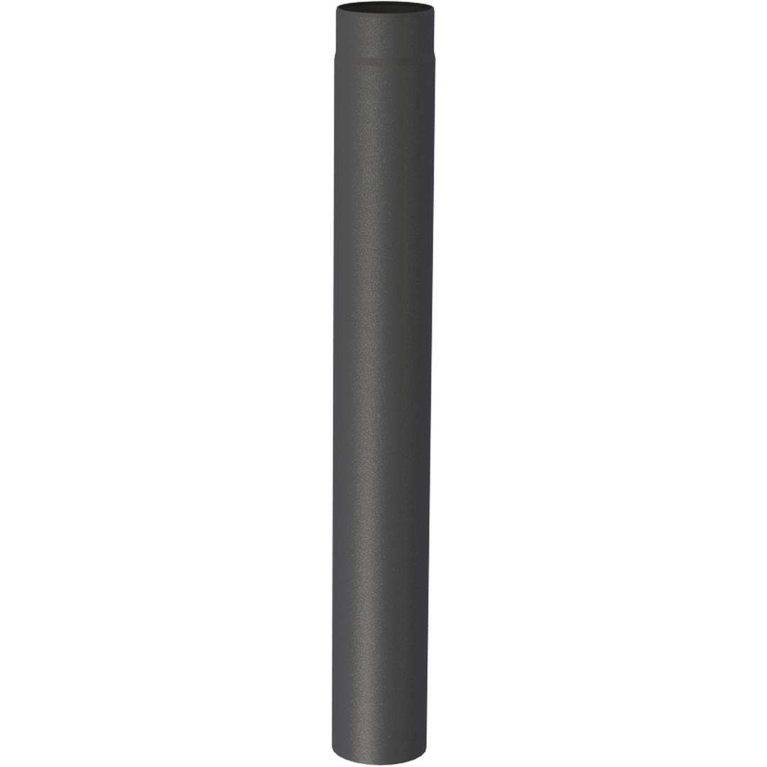 Ø 130 mm Ofenrohr 100 cm - schwarz