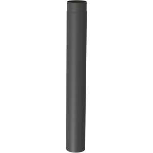 &Oslash; 130 mm Ofenrohr 100 cm - schwarz