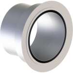 DW-FU Ø 100 auf 80 mm Anschlussstutzen mit integriertem Wandfutter