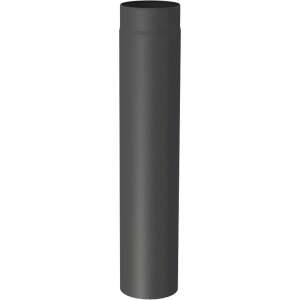 &Oslash; 120 mm Ofenrohr 75 cm - schwarz