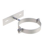 DW-FU Ø 145 mm Befestigungsschelle 2-teilig für Gewindestange M10