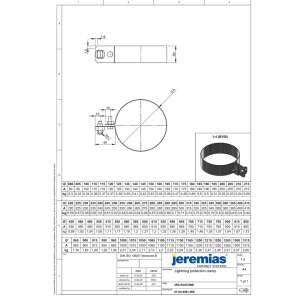 DW-FU &Oslash; 80 mm Blitzschutzschelle