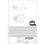 DW-FU Ø 80 mm Blitzschutzschelle