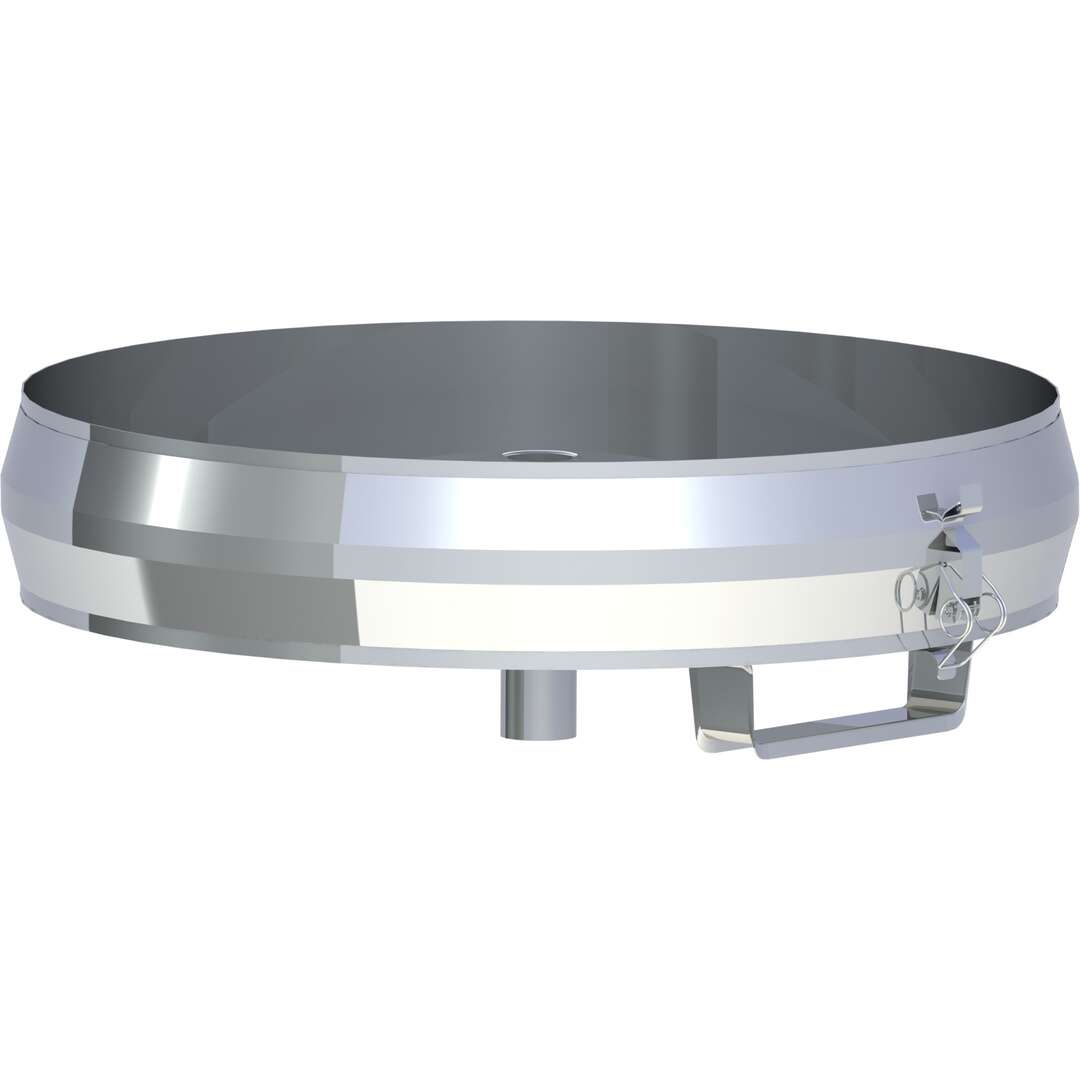 DW-FU Ø 80 mm Rußtopf abnehmbar mit Kondensatablauf