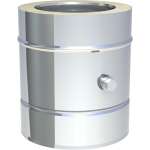 DW-FU Ø 80 mm Messelement 250 mm mit 1/2“ Muffe und Verschlussschraube