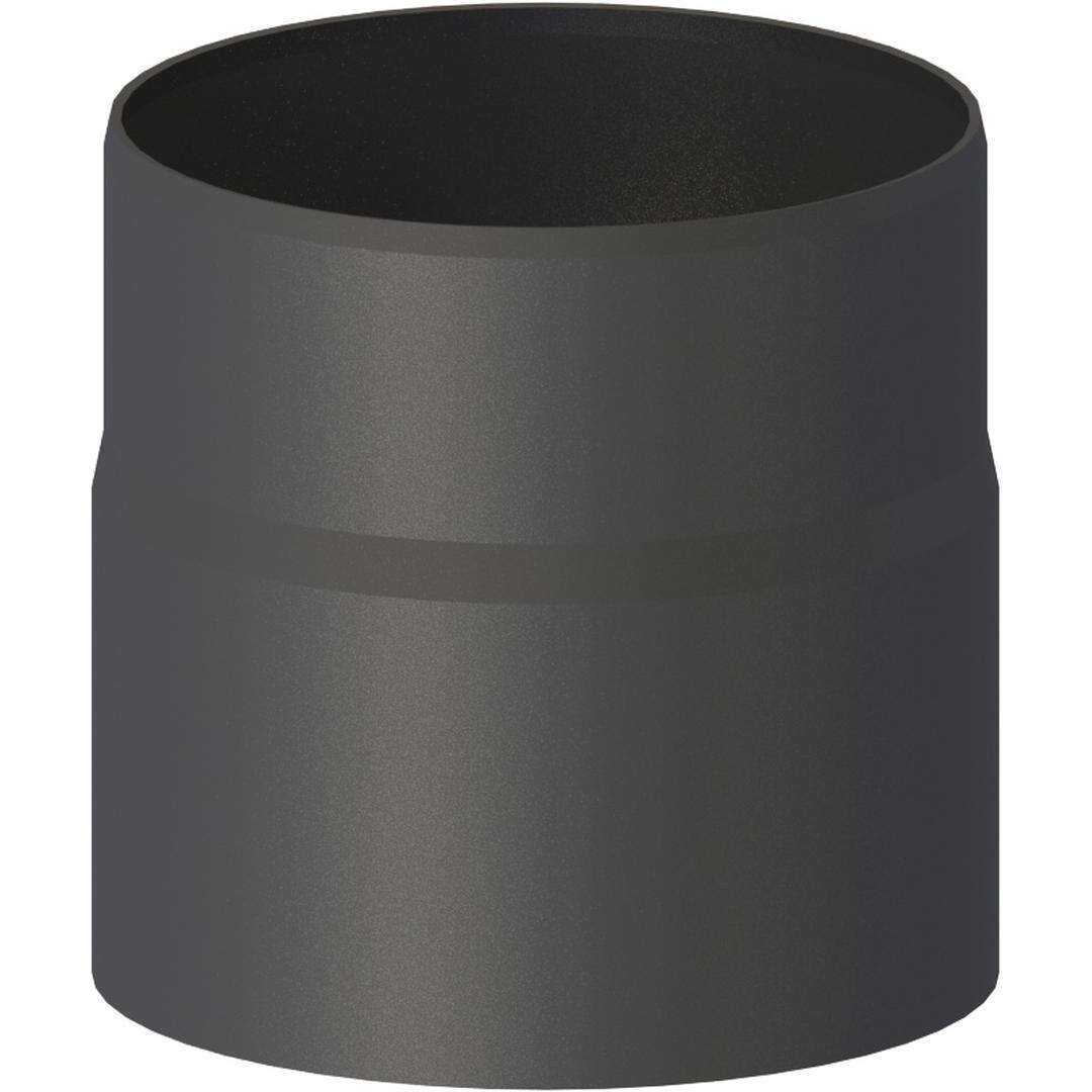 Ø 120 mm Ofenrohr 15 cm - schwarz