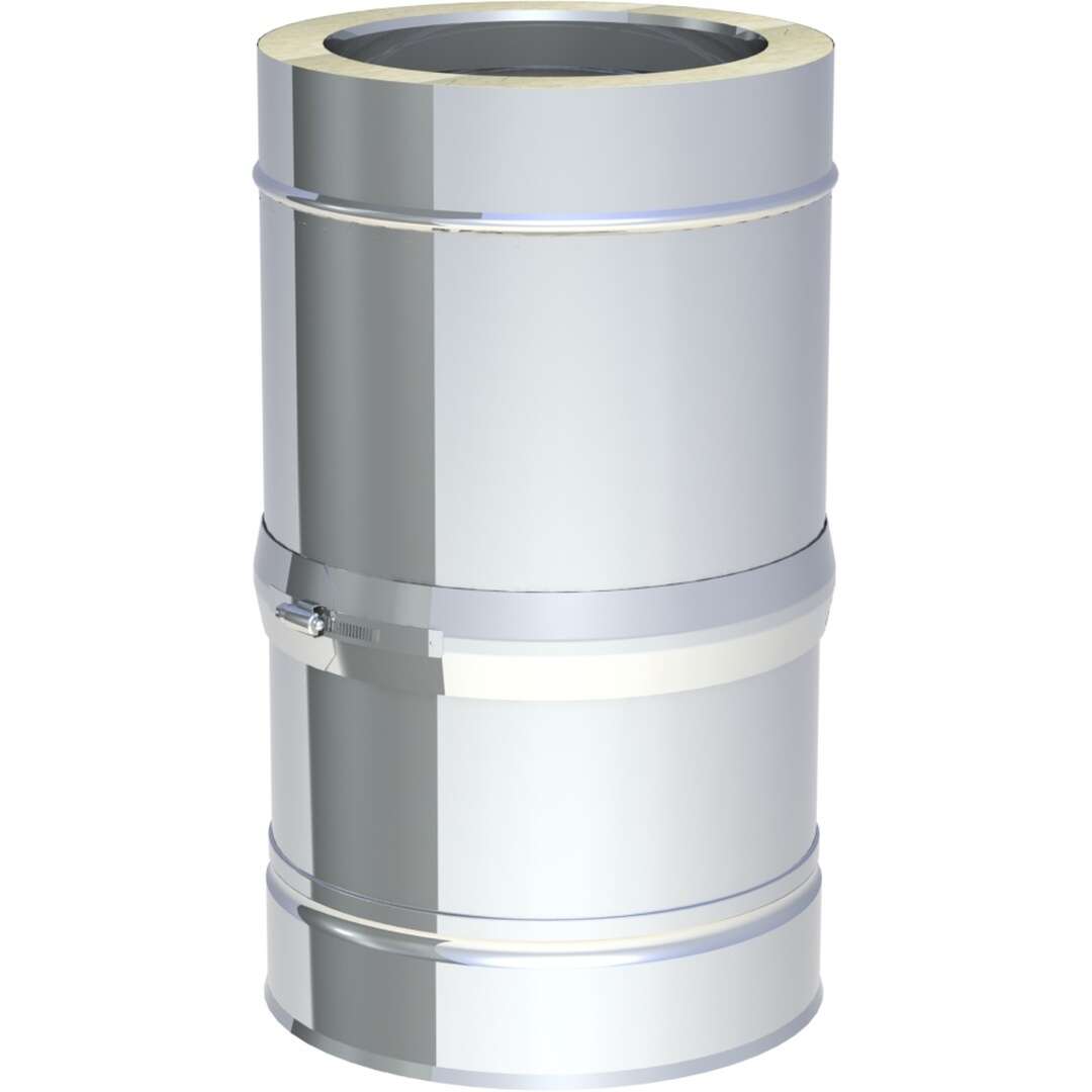 DW-FU Ø 80 mm Schiebeelement für Verbindungsleitung 320-460 mm