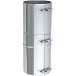 DW-FU Ø 130 mm Klemmband statisch h=400 mm