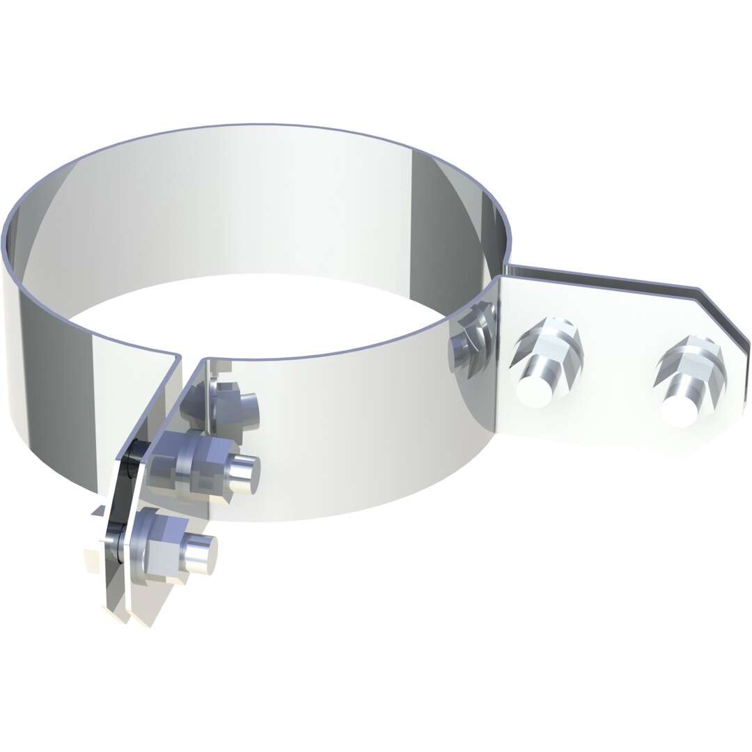 DW-FU Ø 80 mm 2-Punkt-Abspannschelle