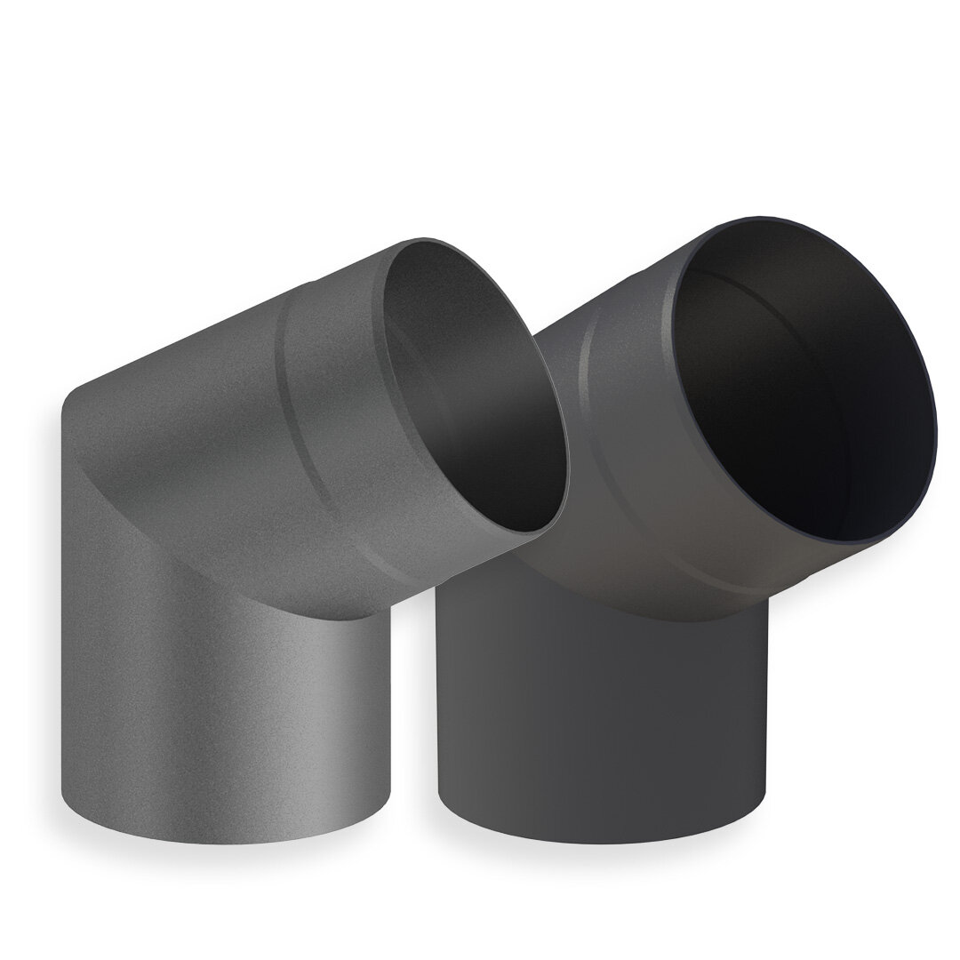 Ofenrohr Bogen 60°