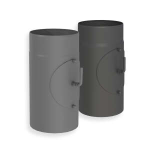 Ofenrohr 30 cm mit Drosselklappe