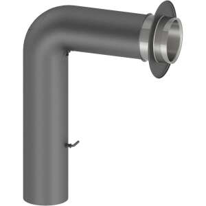 Ø 200 mm Ofenrohrset gezogen mit Tür und...