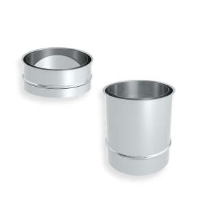 Ofenrohr Doppelwandfutter