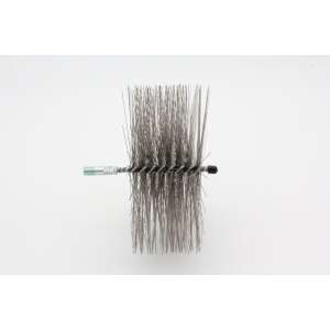 Rohrbürste rund - Edelstahl gewellt