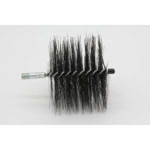 Rohrbürste quadratisch - M12 - Stahl glatt - 0,40 mm