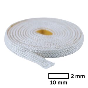 Fermit Ofendichtband wei&szlig; - selbstklebend - 10 x 2 mm