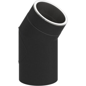 Ofenrohr doppelwandig ISO-Line Winkel 30&deg;