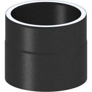Ofenrohr doppelwandig ISO-Line L&auml;ngenelement 150 mm mit Kondensatring