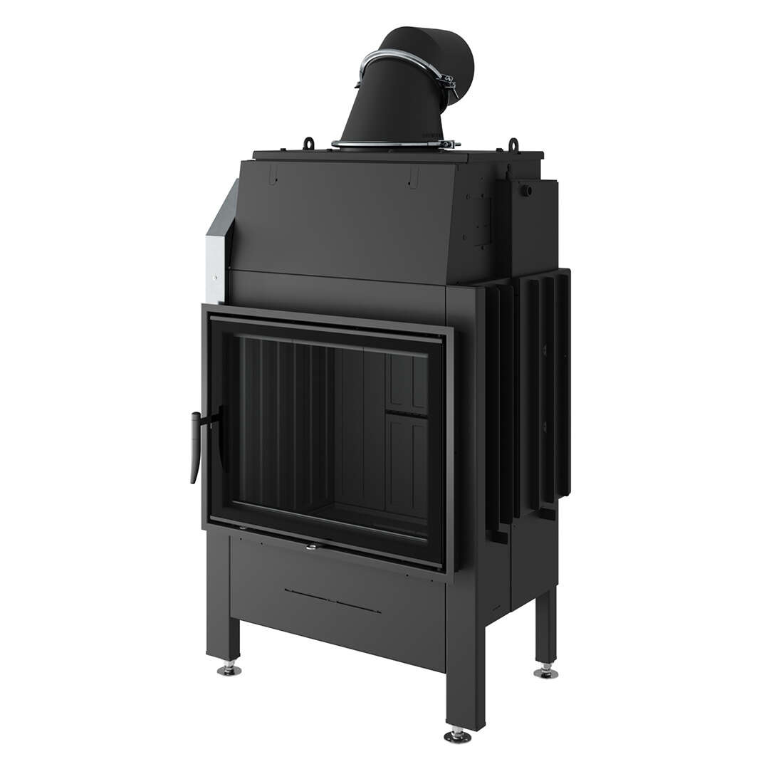 Wasserführender Kamineinsatz Spartherm Varia 1V H2O XL - 9 kW - Türanschlag rechts